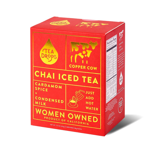 Tea Drops: Chai Iced Tea Latte Kit