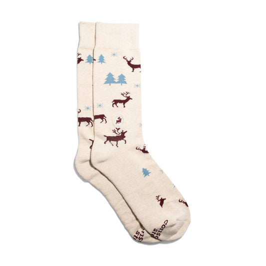 Conscious Step: Socks that Protect the Arctic (Reindeer)