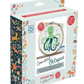 The Crafty Kit Company: Green Octopus Cross Stitch Craft Kit