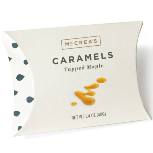 McCrea's Caramels: Tapped Maple Pillow Box (1.4oz)